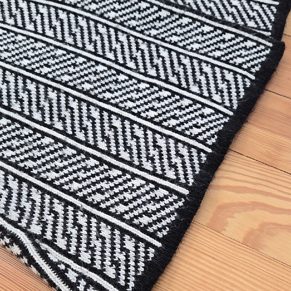 Cocogio Italy Navy White Geometric Knit Coatigan Longline Cardigan Size S - Picture 7 of 16